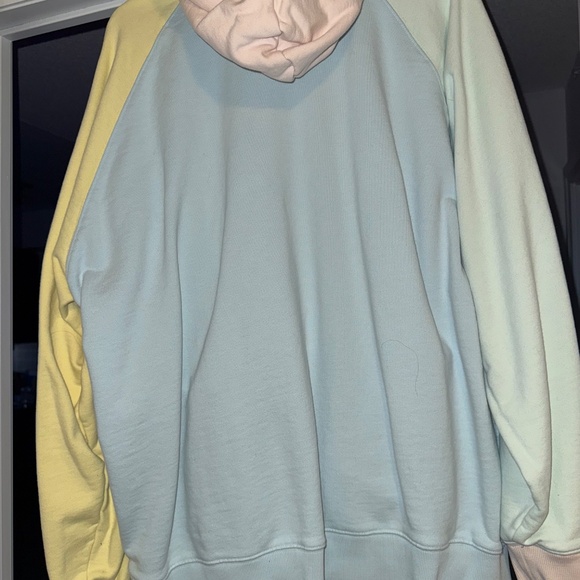 Teddy Fresh Baby Pastel Colour Block Hoodie - Picture 2 of 3